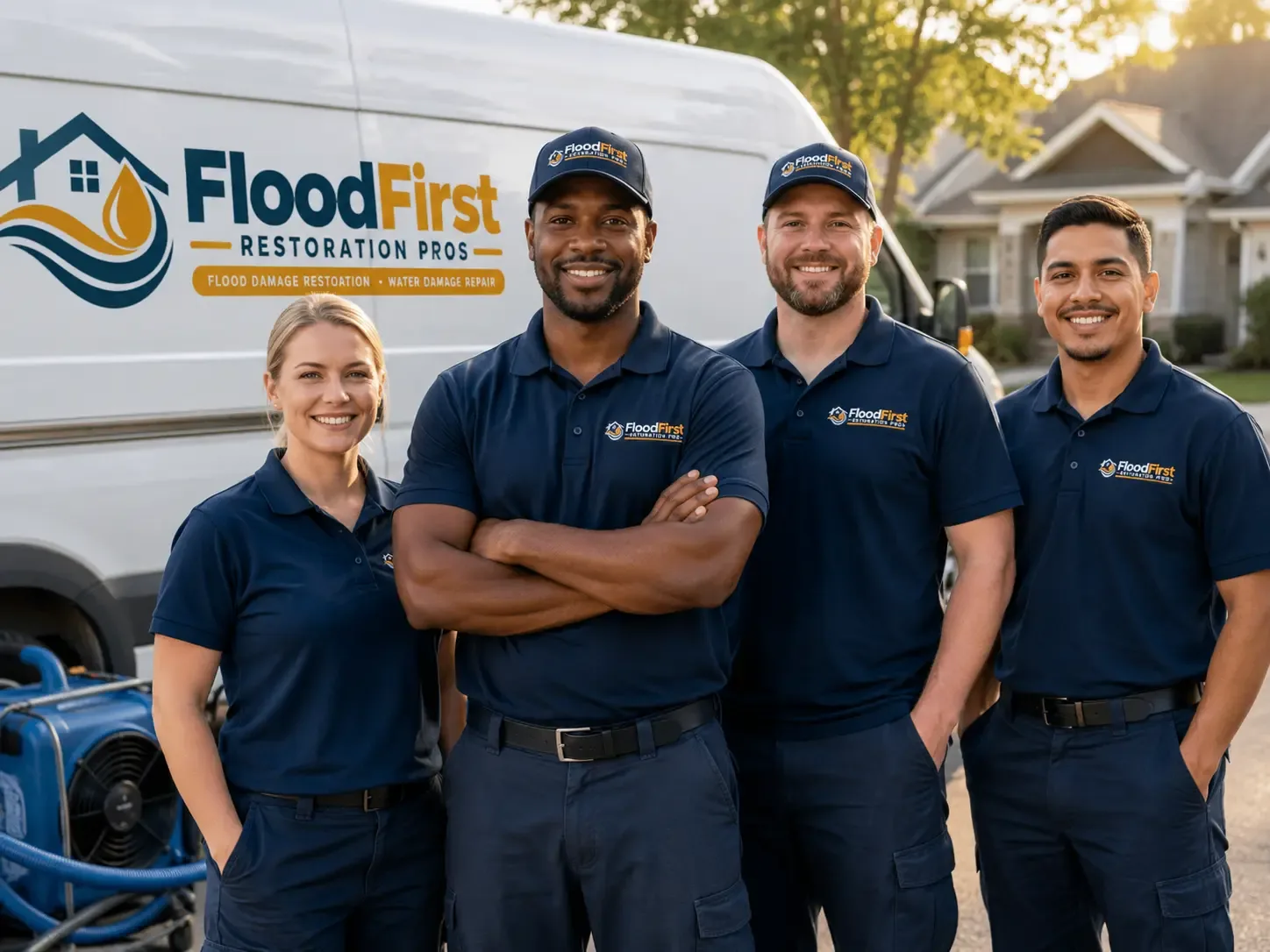 Flood Damage Restoration company in Zanesfield, OH